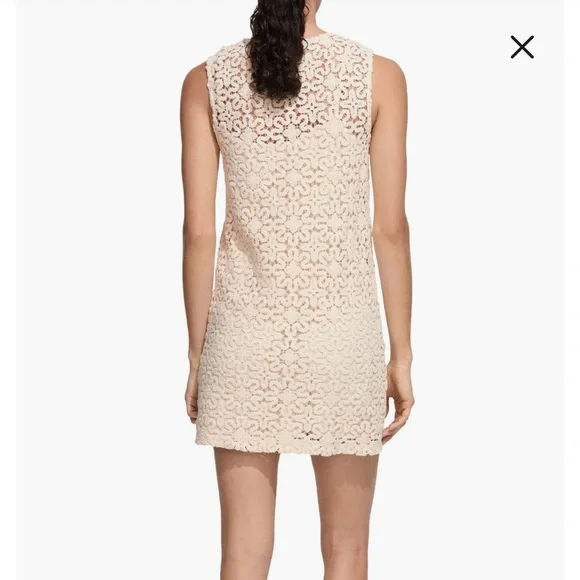 Mango Floral Crochet Dress - Picture 2 of 5